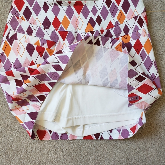 Multi color summer skort - Picture 3 of 4